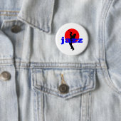 Jazz-Trompeter Button (Beispiel)
