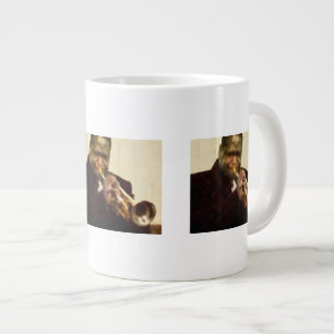 Jazz-Trompeter Jumbo-Tasse