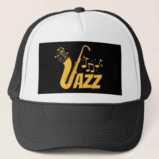 Jazz Truckerkappe (Vorderseite)