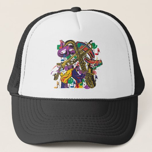 JAZZ TRUCKERKAPPE (Vorderseite)