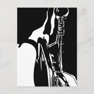 Jazz Trumpet Player Postcard Postkarte