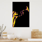 Jazz Trumpet Poster (Küche)