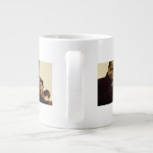 Jazz Trumpeter Jumbo-Tasse (Rückseite)