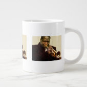 Jazz Trumpeter Jumbo-Tasse (Rechts)