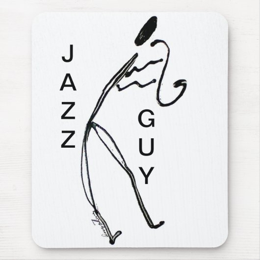 Jazz-Typ-Mausunterlage Mousepad (Vorne)