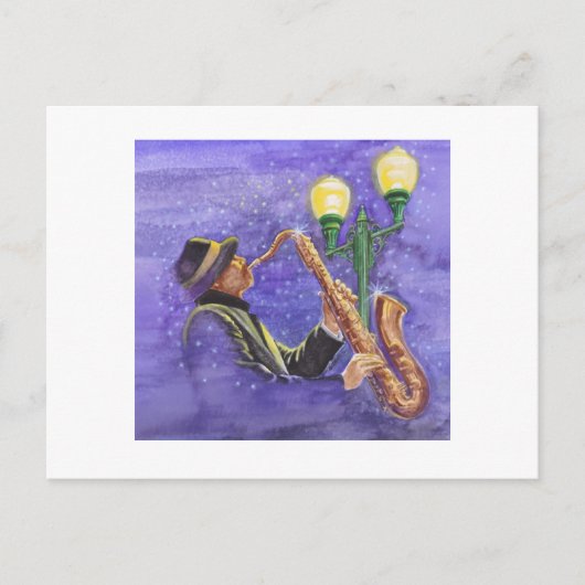 Jazz Typ Postkarte (Vorderseite)