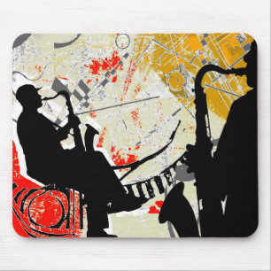 Jazz-Typen Mousepad