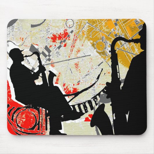 Jazz Typs Mousepad (Vorne)