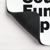 Jazz u. Soul u. Funk u. angesagtes Hopfen Mousepad (Ecke)