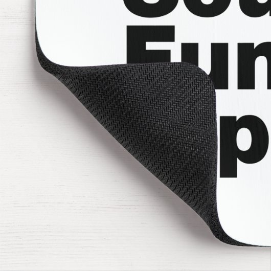 Jazz u. Soul u. Funk u. angesagtes Hopfen Mousepad (Ecke)