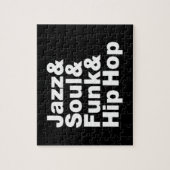 Jazz u. Soul u. Funk u. angesagtes Hopfen Puzzle (Vertikal)