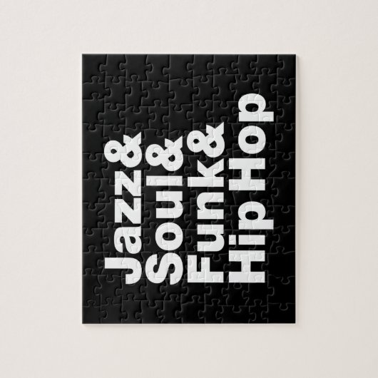 Jazz u. Soul u. Funk u. angesagtes Hopfen Puzzle (Vertikal)