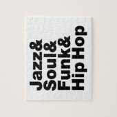 Jazz u. Soul u. Funk u. angesagtes Hopfen Puzzle (Vertikal)