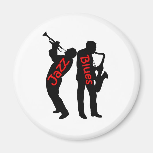 Jazz und Blues Magnet (Vorne)