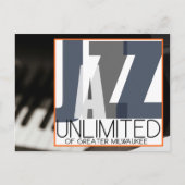 Jazz Unlimited Post Card Postkarte (Vorderseite)