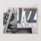 Jazz Unlimited Post Card Postkarte (Vorderseite)