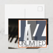 Jazz Unlimited Postkarte (Vorne/Hinten)