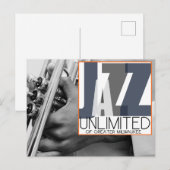 Jazz Unlimited Postkarte (Vorne/Hinten)