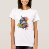Jazz Up My Life Kitty T-Shirt (Vorderseite)