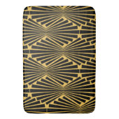 Jazz Vintages Art-Déco Badematte (Vorderseite Vertikal)