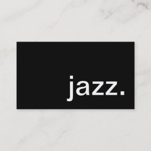 Jazz Visitenkarte