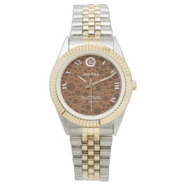Jazz Watch-Chocolate Dial Armbanduhr
