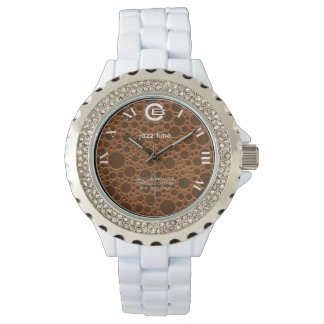 Jazz Watch Ladys Chocolate Dial Armbanduhr