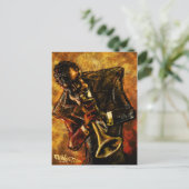 Jazz Works Postcard Postkarte (Stehend Vorderseite)