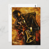 Jazz Works Postcard Postkarte (Vorne/Hinten)