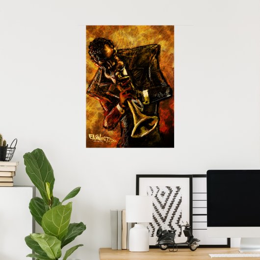 Jazz Works Poster (Heimbüro)