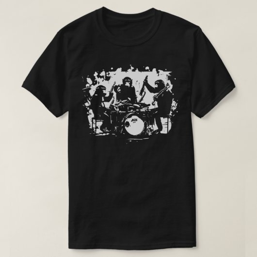 Jazzaffen T-Shirt (Design vorne)