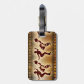 JAZZAMBIA Gepäckanhänger (Rückseite vertikal)