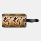 JAZZAMBIA Gepäckanhänger (Rückseite horizontal)