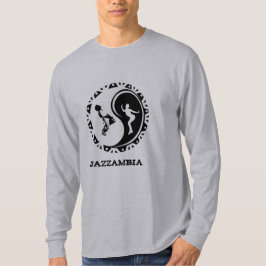 Jazzambia Yin Yang Men's Long Sleeve T - Shirt