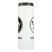 Jazzambia Yin Yang Thermal Tasse (Rückseite)