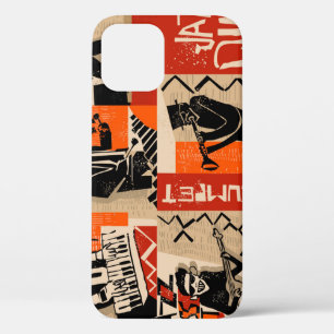Jazzband Cooles Vintage-Plakat Case-Mate iPhone Hülle