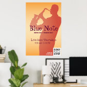 Jazzband für Poster Template Event (Heimbüro)