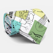 Jazzband-Krawatte Krawatte (Gerollt)