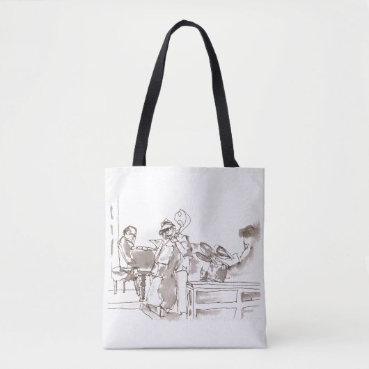 Jazzband-Kunst Tasche (Vorderseite)