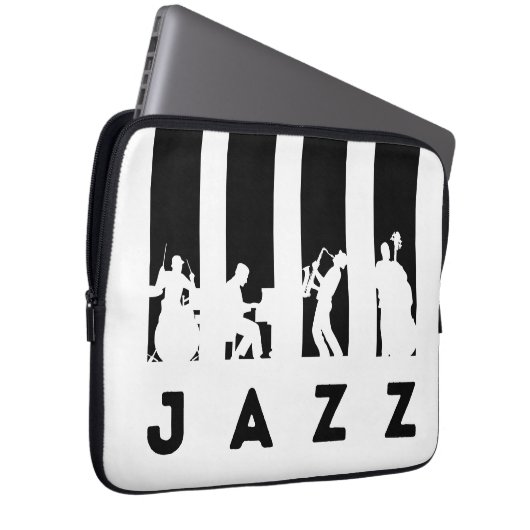 Jazzband Laptopschutzhülle (Vorne Rechts)