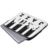 Jazzband Laptopschutzhülle (Vorne Knopf)