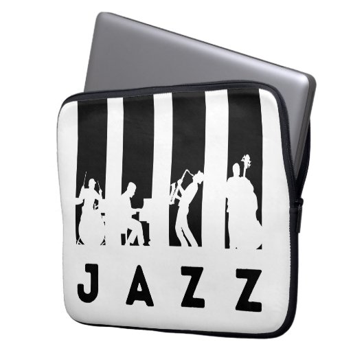 Jazzband Laptopschutzhülle (Vorderseite Links)