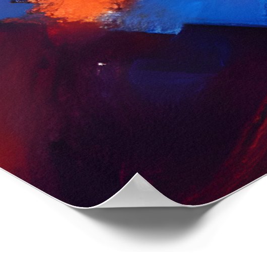 Jazzband-Musiker Poster (Ecke)