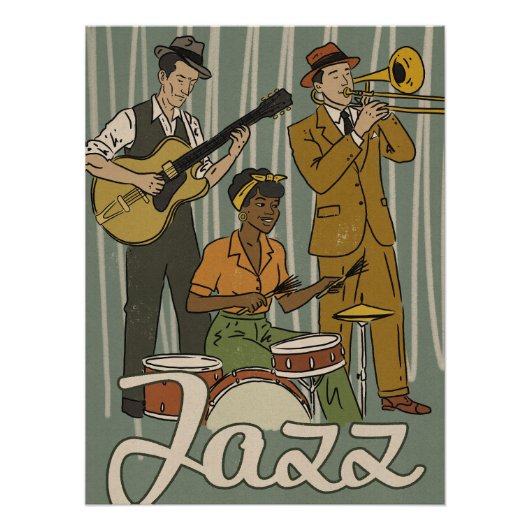 Jazzband Poster (Vorderseite)