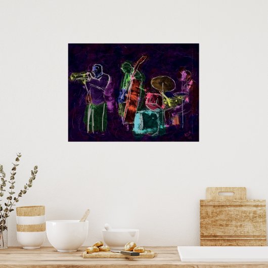 Jazzband Poster (Küche)