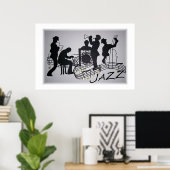 Jazzband Poster (Heimbüro)