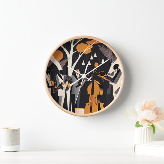 Jazzbanduhr Uhr (Zuhause)