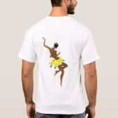 Jazzdame T-Shirt (Rückseite)