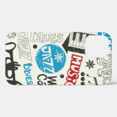 Jazzdoodle-Mischung Case-Mate iPhone Hülle (Rückseite (Horizontal))