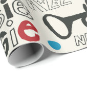 Jazzdoodle-Mischung Geschenkpapier (Rolleneckpunkt)